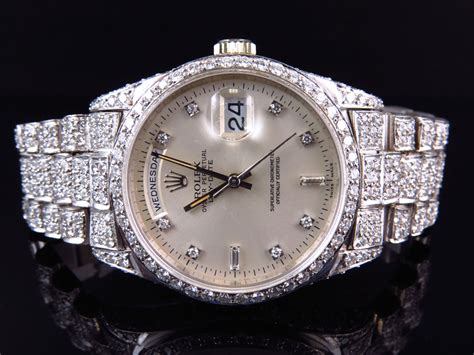 rolex president diamonds